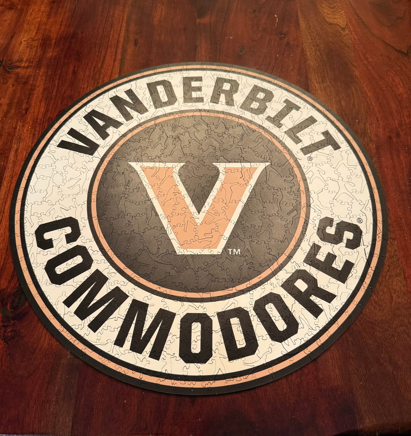 Customer photo review of Vanderbilt University - Wooden Puzzle