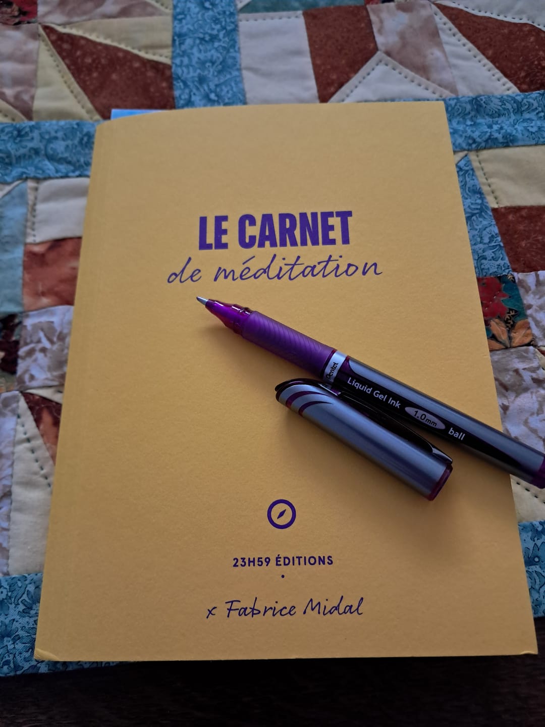 Customer photo review of Carnet de Méditation