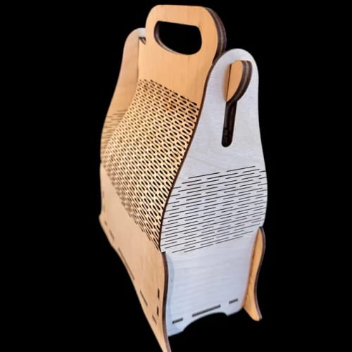 Customer photo review of Wooden gift package box 3 set laser cut svg file