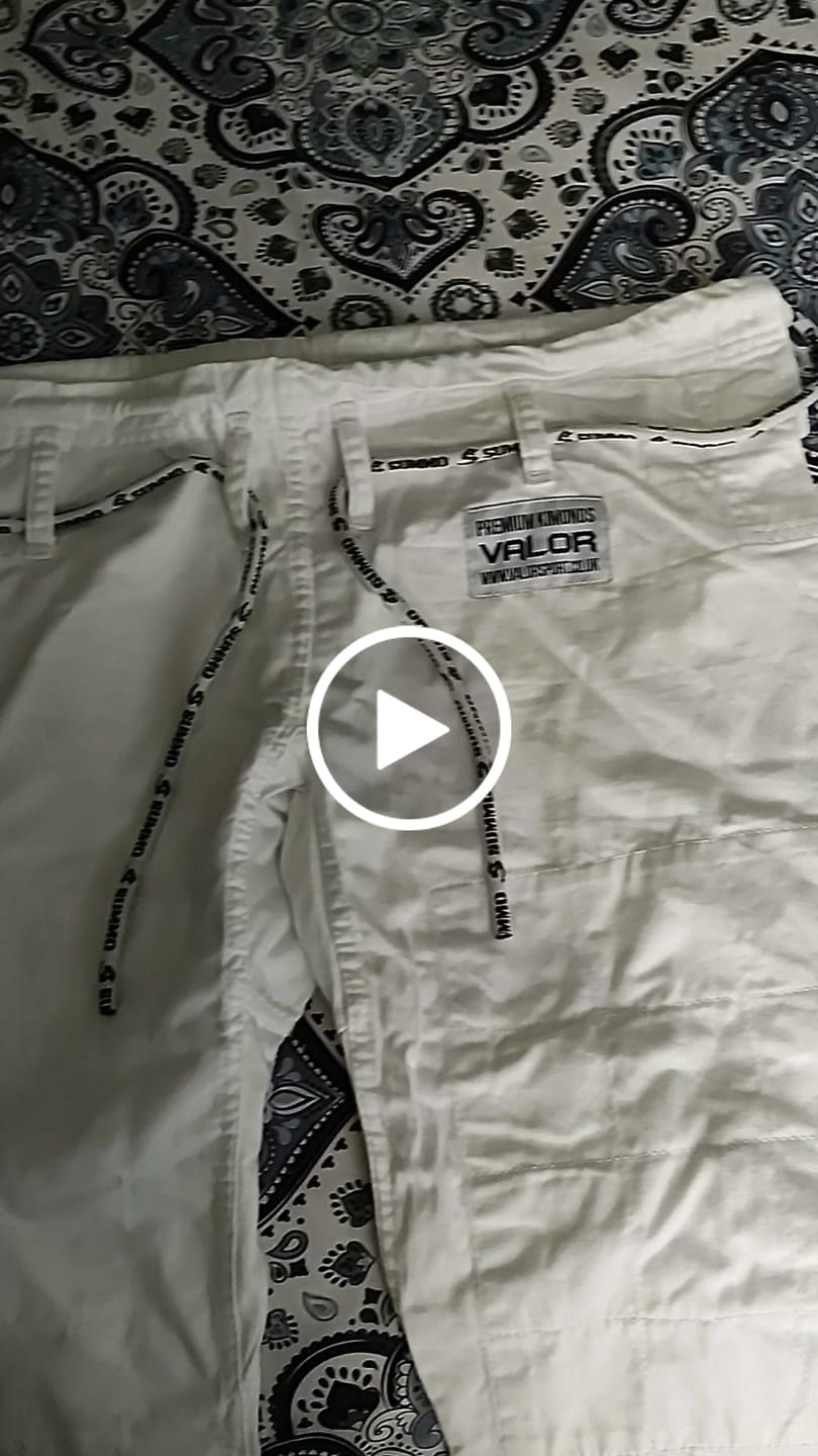 Customer video review of BJJ Gi Pants Drawstrings