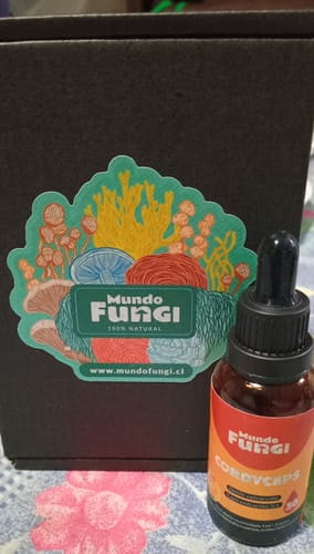 Customer photo review of Extracto Cordyceps - Gotas Ultra Concentrado
