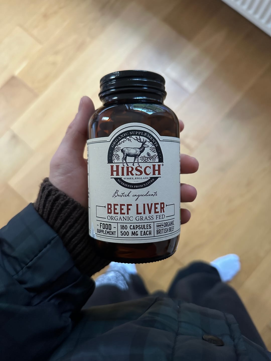 Customer photo review of Hirsch PrimeOrgan™ Organic Grass Fed Beef Liver Supplement