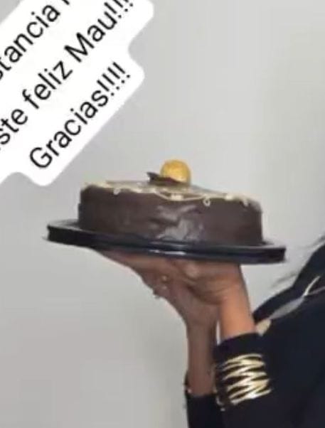 Customer photo review of Pastel Grande de Nutella - Chocolate