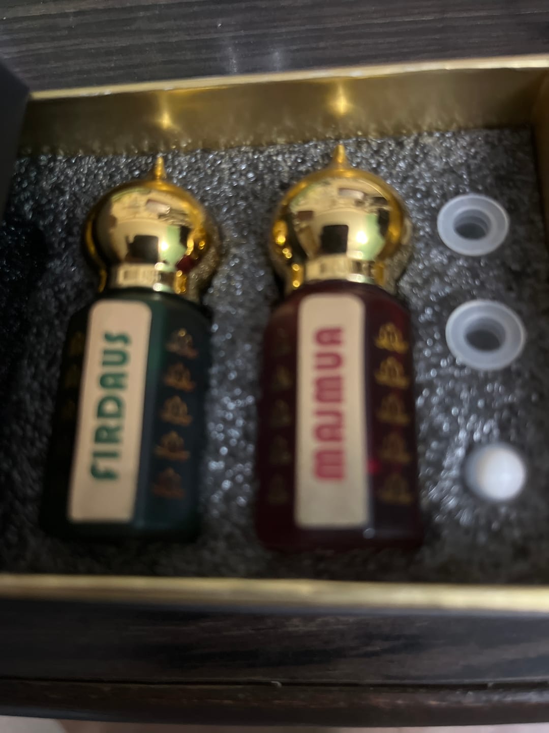 Customer photo review of Pack of 3 Perfection - Oud, Majmua, Firdaus