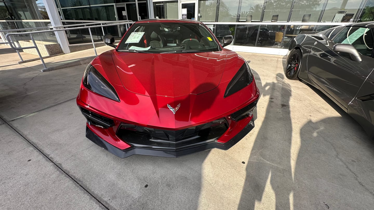 Customer photo review of Corvette C8 Front Splitter [5VM Package]