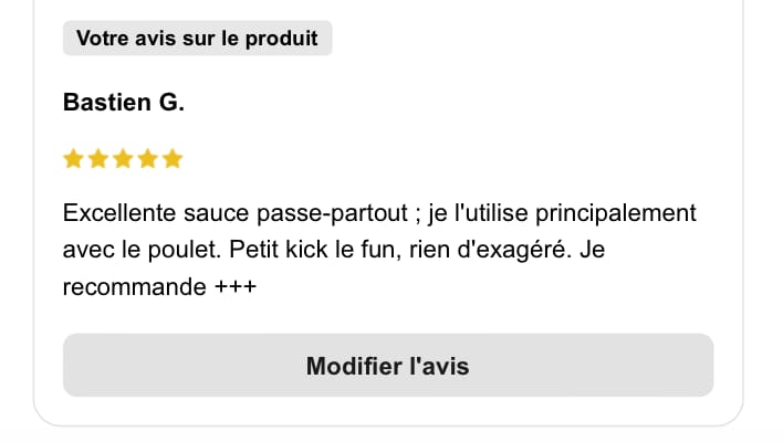 Customer photo review of Fitcook Foodz - Sauce Signature - 340ml