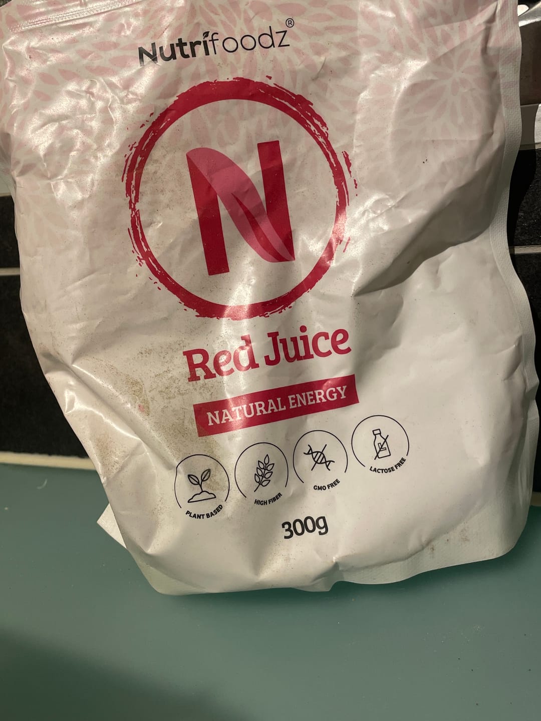 Customer photo review of Nutrifoodz® Red Juice