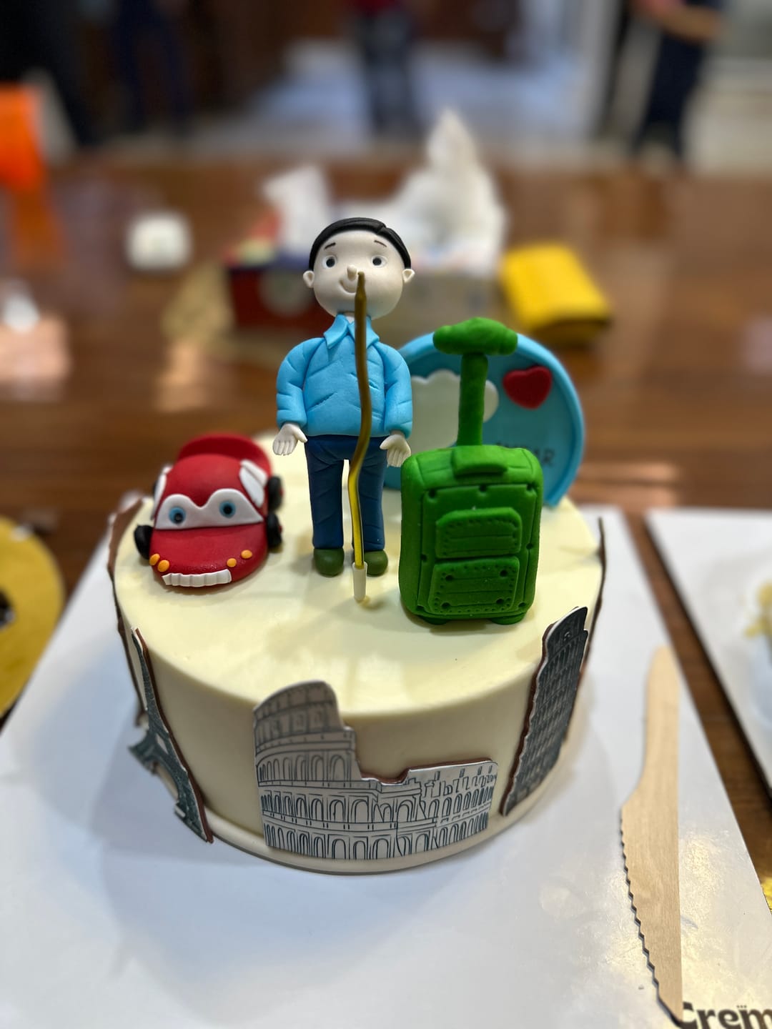 Customer photo review of Fresh Fruit Cake