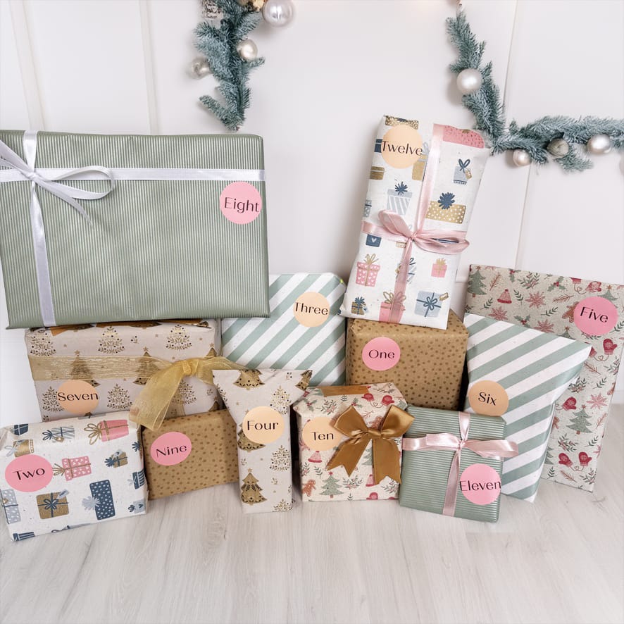 Customer photo review of 12 Day Christmas Advent Calendar