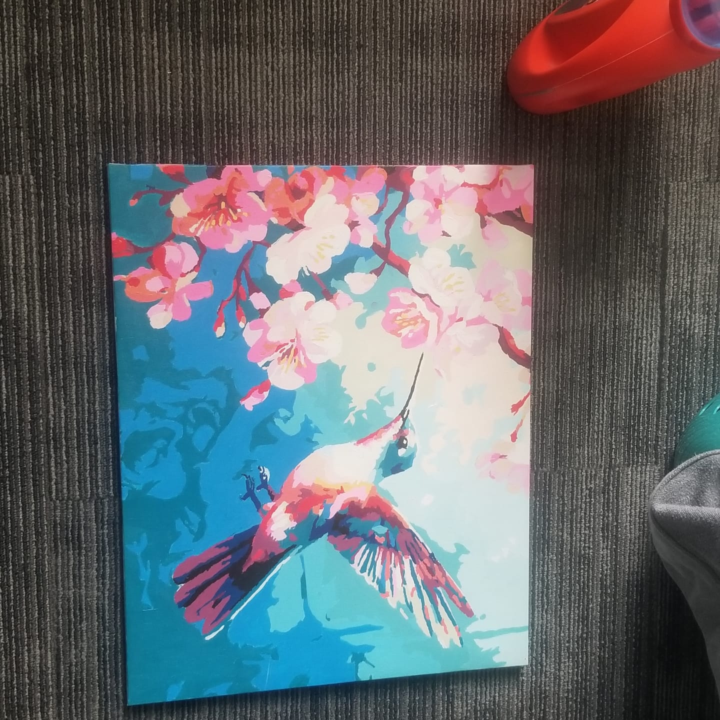 Customer photo review of Feeding Hummingbird