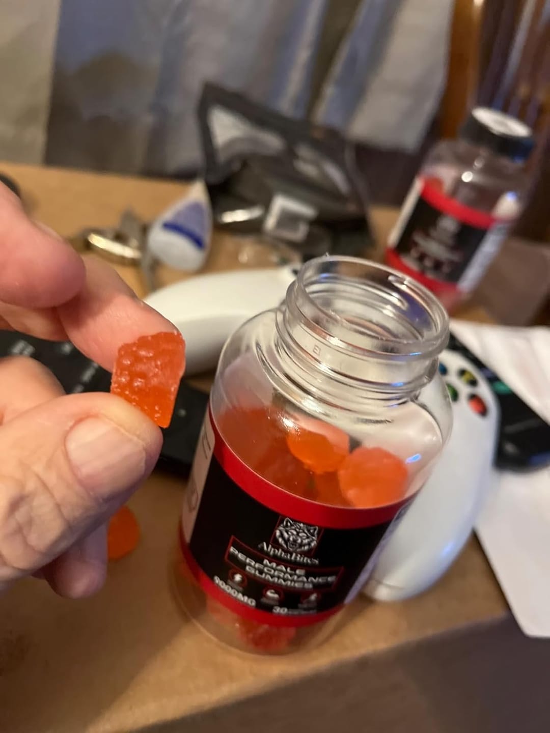 Customer photo review of AlphaBites™ Gummies