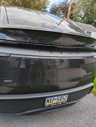 Customer photo review of HEAVY METAL EDITION Car Badge Metal Emblem