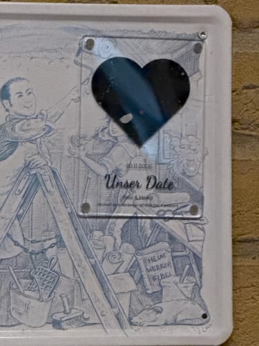 Kundenbewertung mit Foto zu Passender Sperrbildschirm Handy - Unser Ereignis