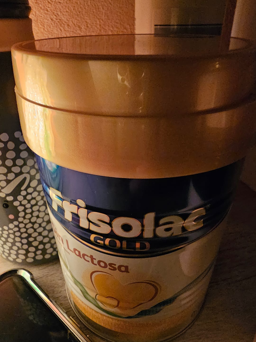 Customer photo review of Frisolac Gold Sin Lactosa (0 A 12 Meses) Pack C/ 800 Gr
