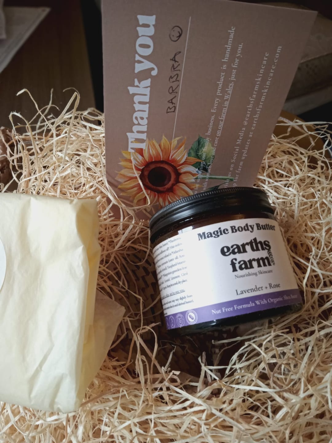 Customer photo review of Magic Body Butter - Lavender and Rose (Best Seller)