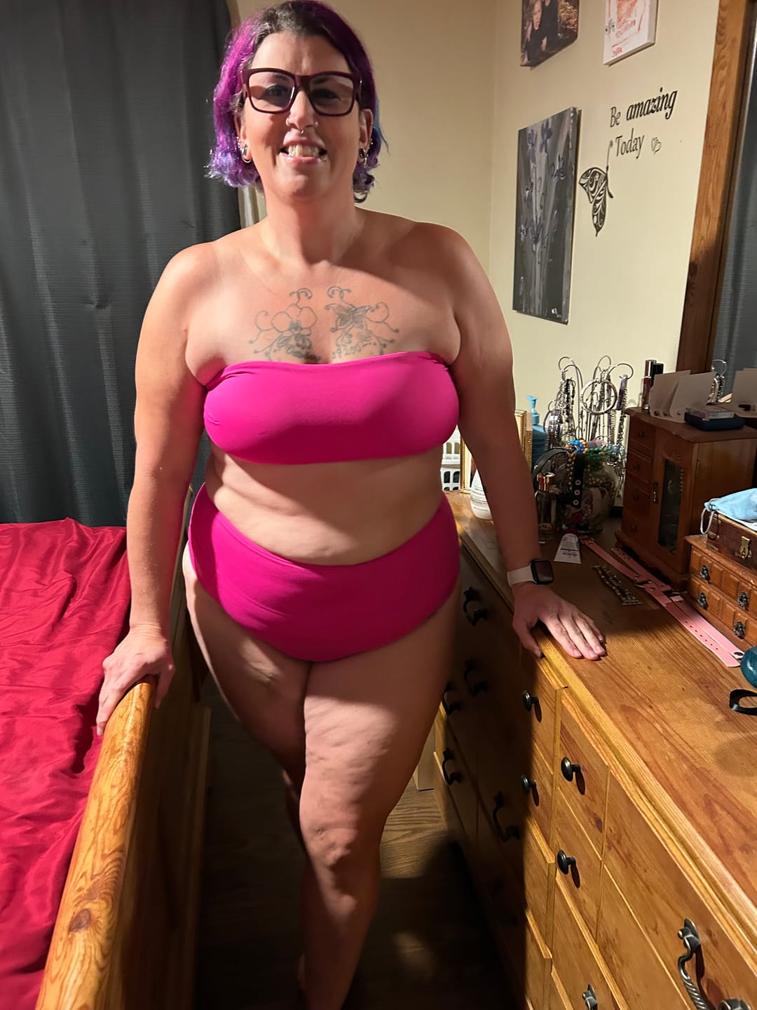 Customer photo review of 'Fearless' Bandeau Bikini Top
