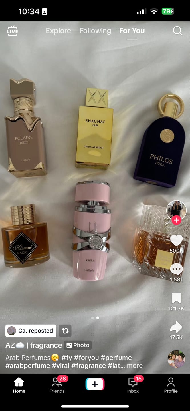 Customer photo review of Eclaire by Lattafa 100ml