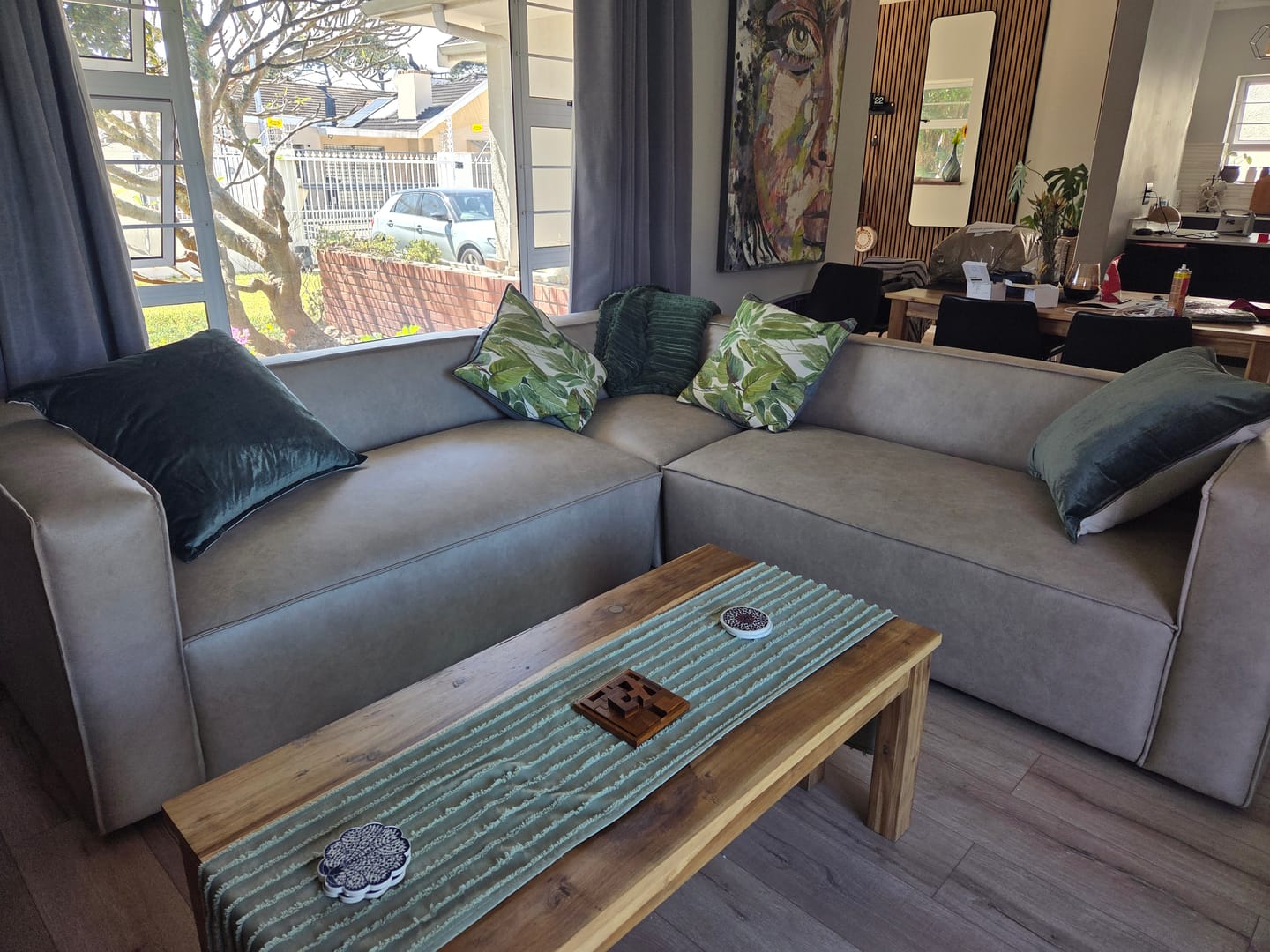 Customer photo review of Zola Corner Set Medium