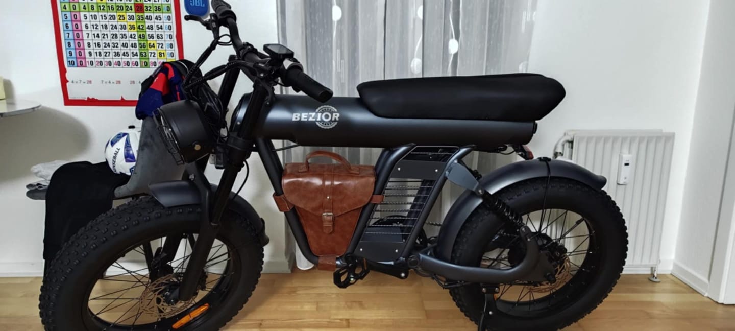 Customer photo review of BEZIOR XF006 1200W Electric Mountain Bike