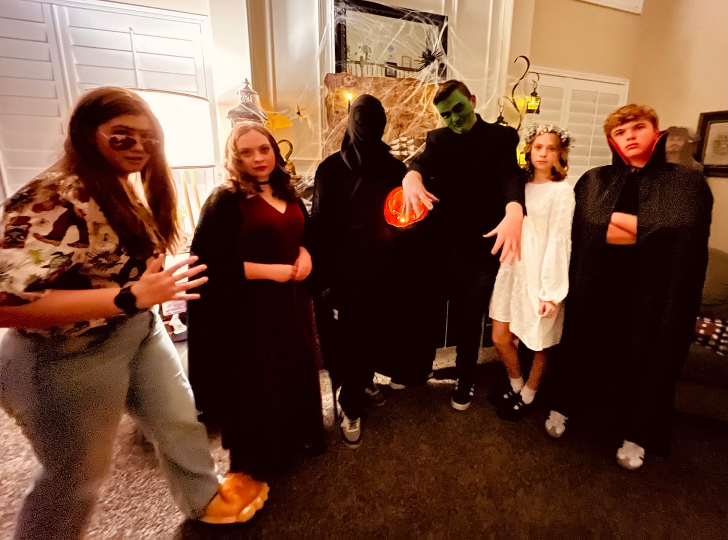 Customer photo review of Halloween Murder Mystery Game Kit - Monster Mansion