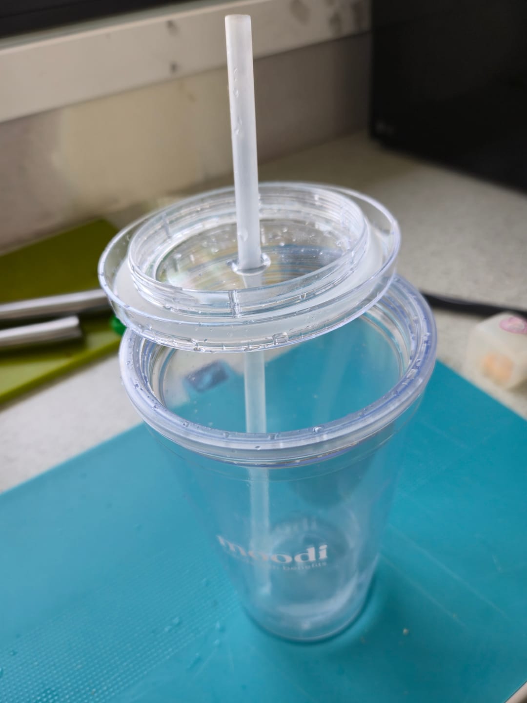 Customer photo review of Blends with Benefits Tumbler