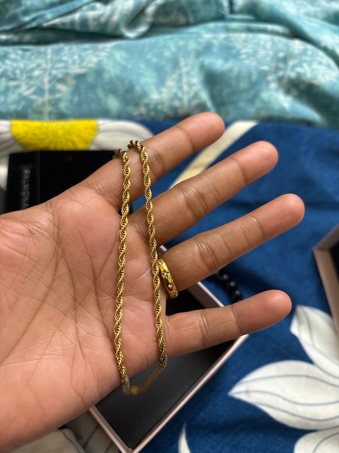 Customer photo review of Rope N Snake Chain