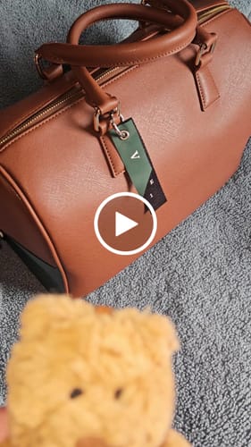Customer video review of Bartholomew Bear Bag Charm | Jellycat