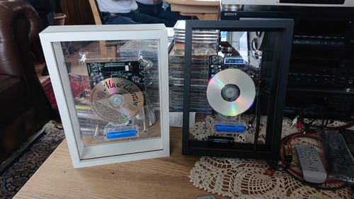 Customer photo review of M1 Music Frame CD Player