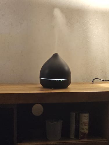 Customer photo review of Unity 2.0 - Geurwolkje® Aroma Diffuser - Mat zwart - 400 ml