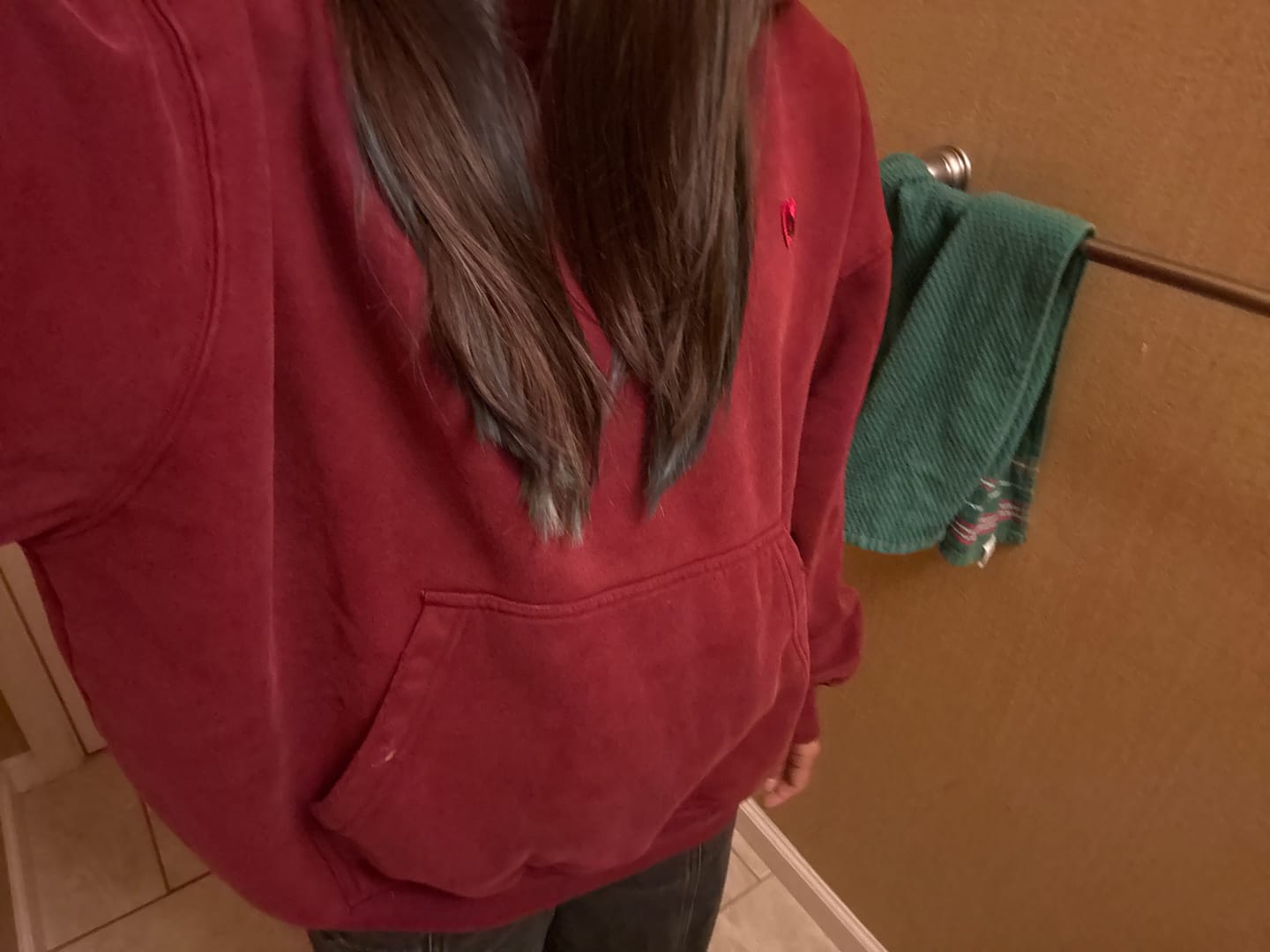 Customer photo review of Aelfric Eden Boxy Fit Distressed Washed Hoodie