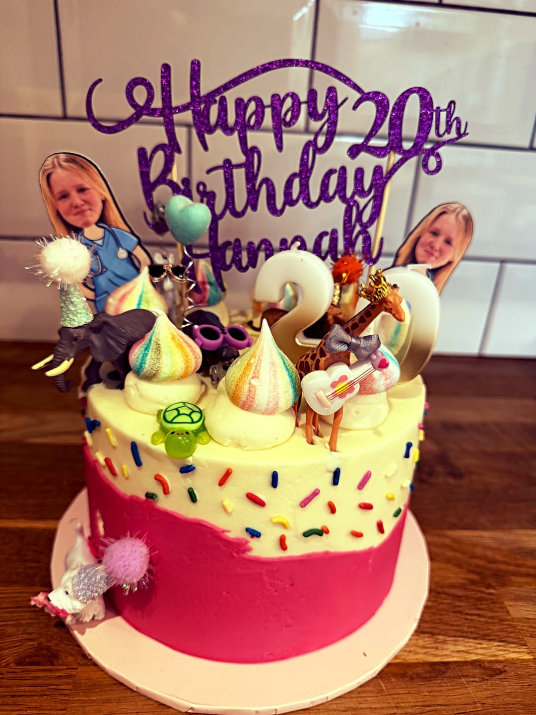 Customer photo review of Ultimate Birthday Cake