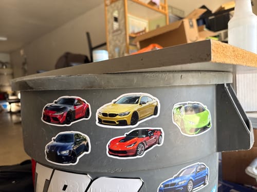 William N. review of Garage Sticker Pack image 1 out of 1