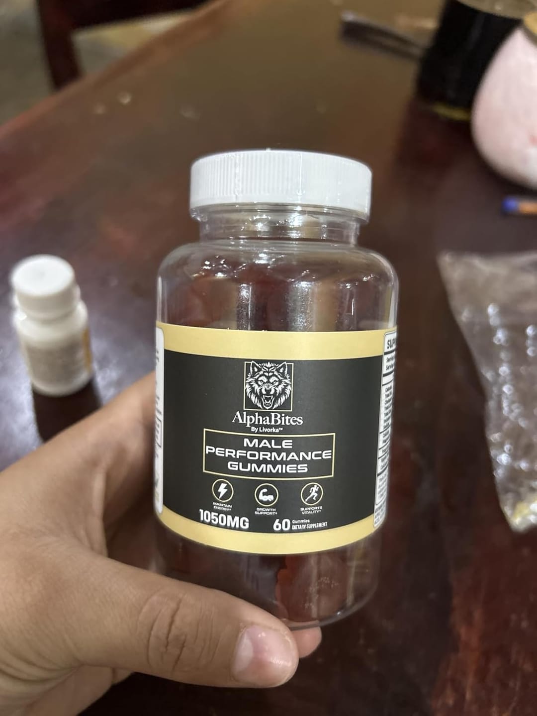 Customer photo review of AlphaBites™ Gummies