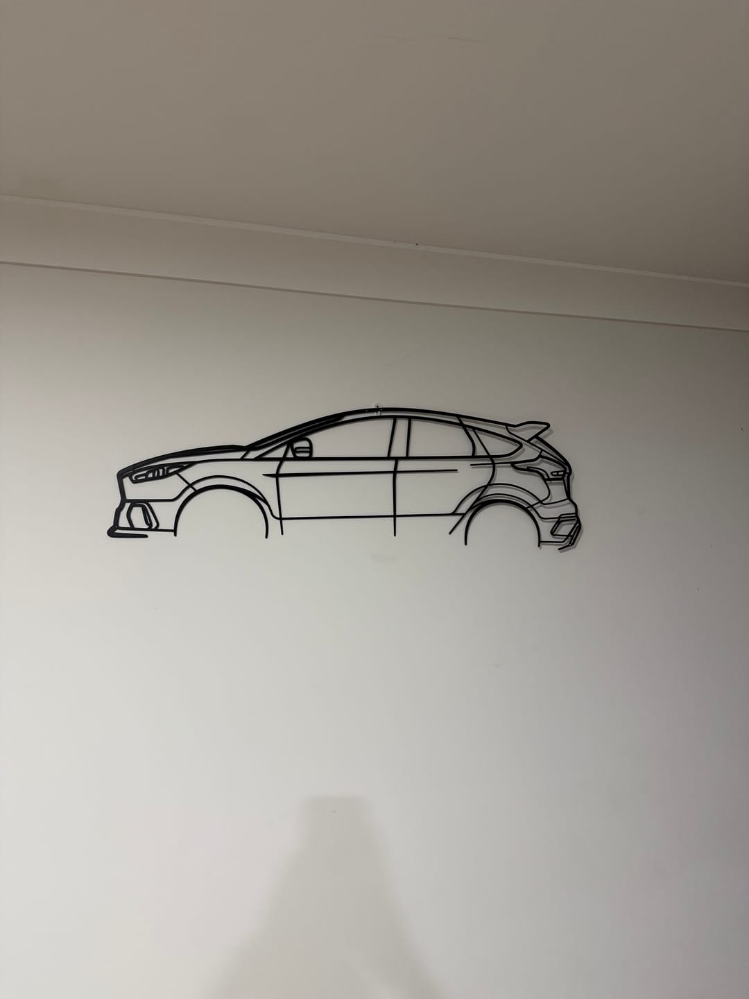 Customer photo review of Ford Focus RS - Metal Wall Art