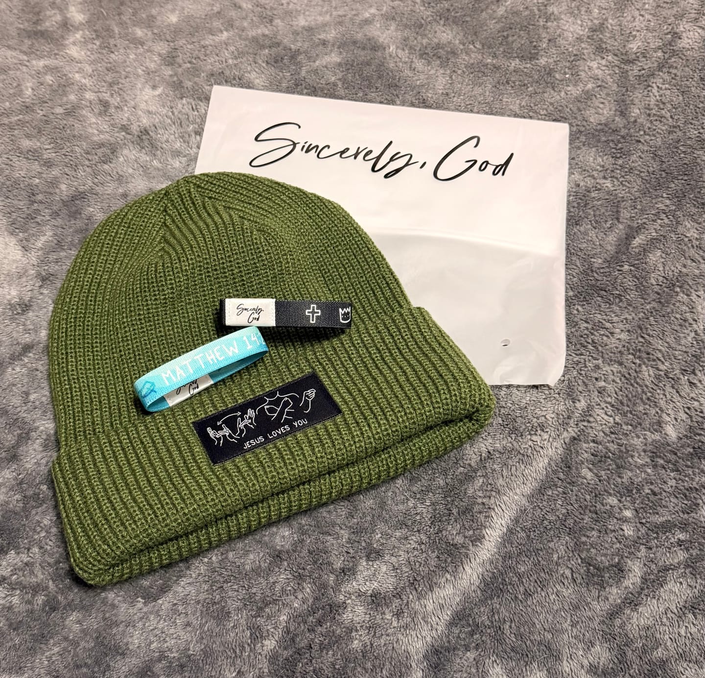 Customer photo review of THE SALVATION WRISTBAND