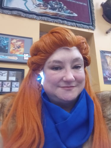 Customer photo review of Aloy from Horizon Zero Dawn Commission Wig