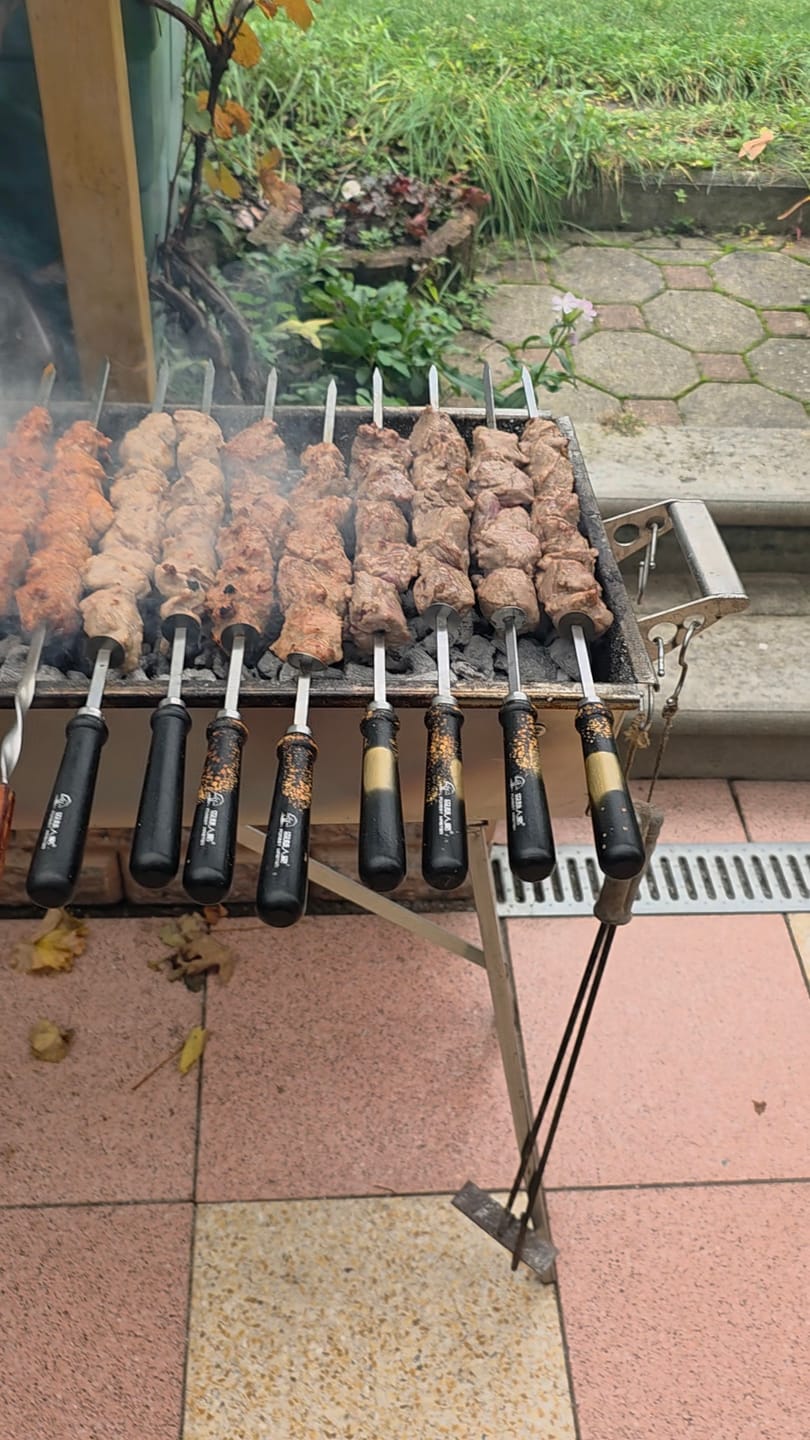Customer photo review of Lamm-Schaschlik-Original – zart mariniert aus der Lammkeule | mySchaschlik