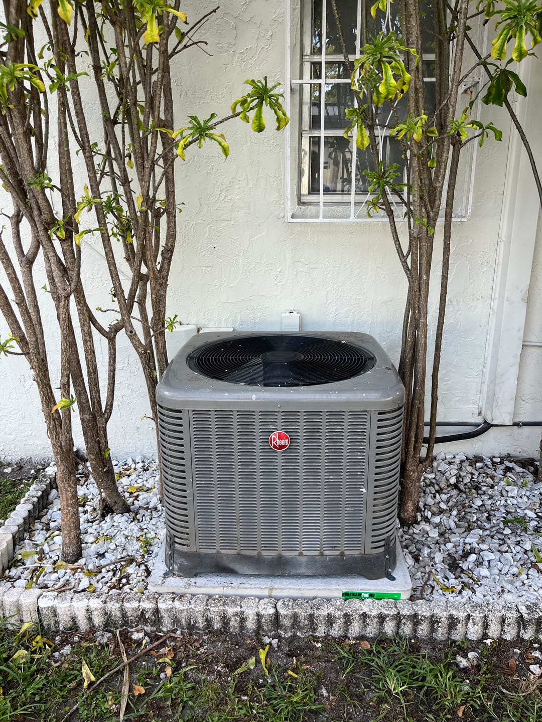 Customer photo review of Central AC Cover - White