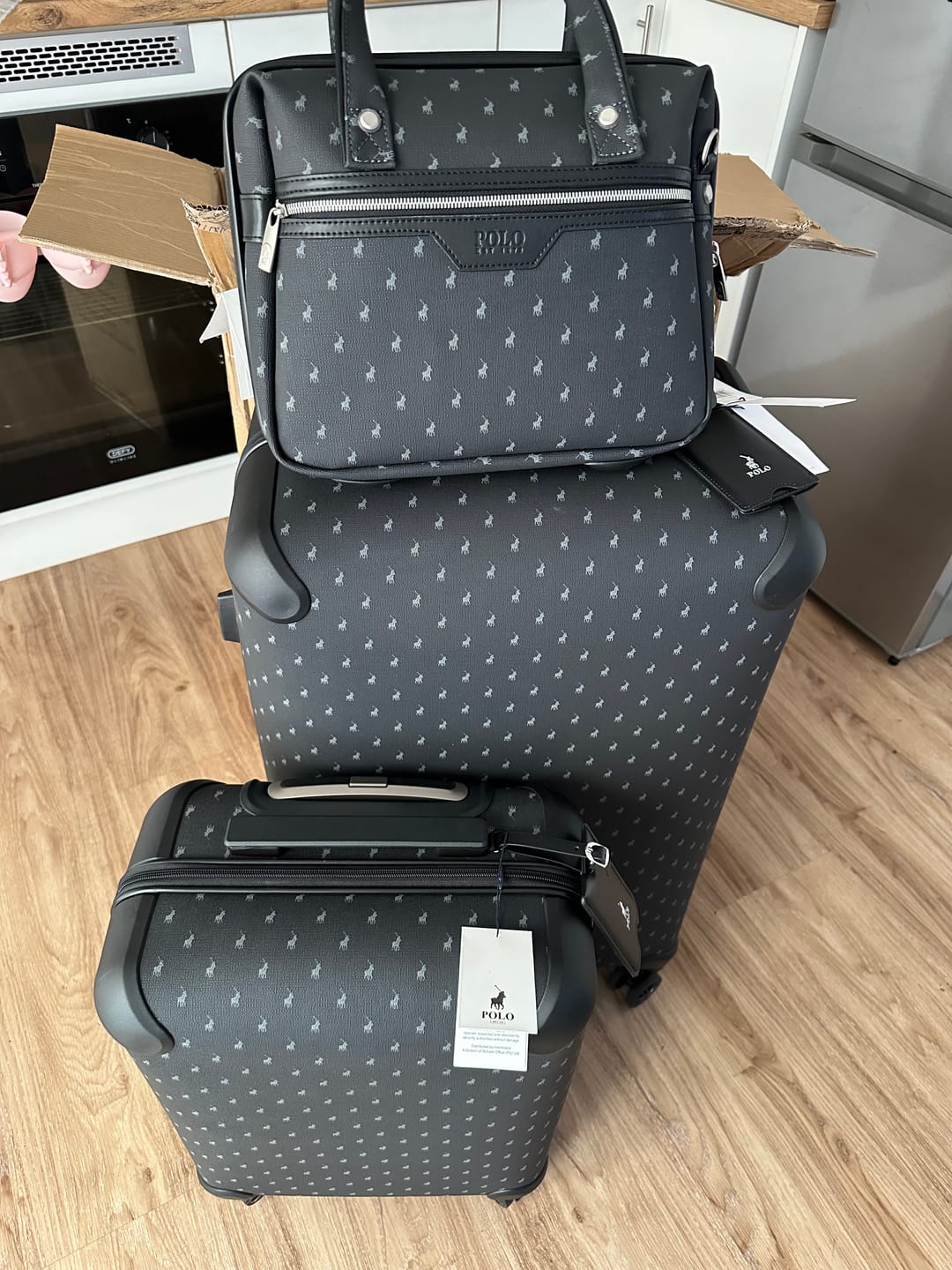 Customer photo review of Double Pack 55cm Carry-On