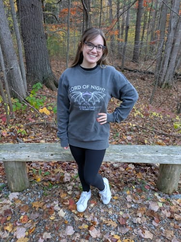 Customer photo review of *PRE-ORDER* Lord of Night premium crewneck