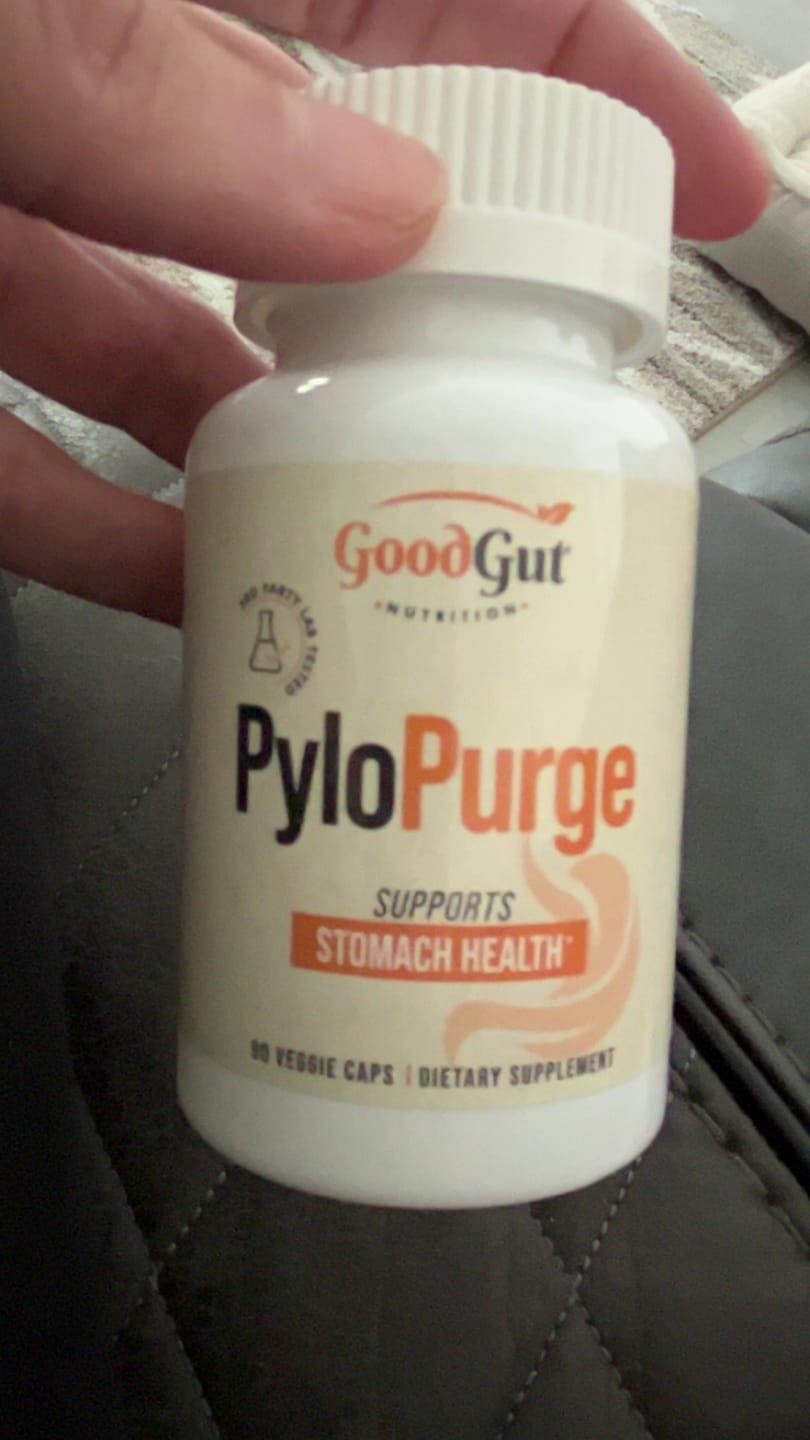 Customer photo review of PyloPurge - Herbal Treatment For H Pylori Bacteria