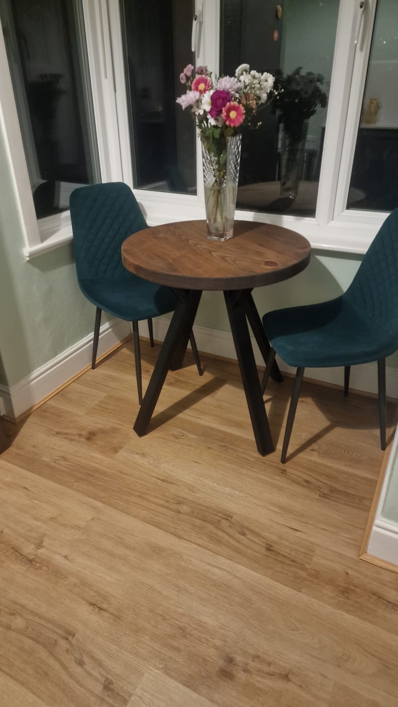 Customer photo review of Round Dining Table