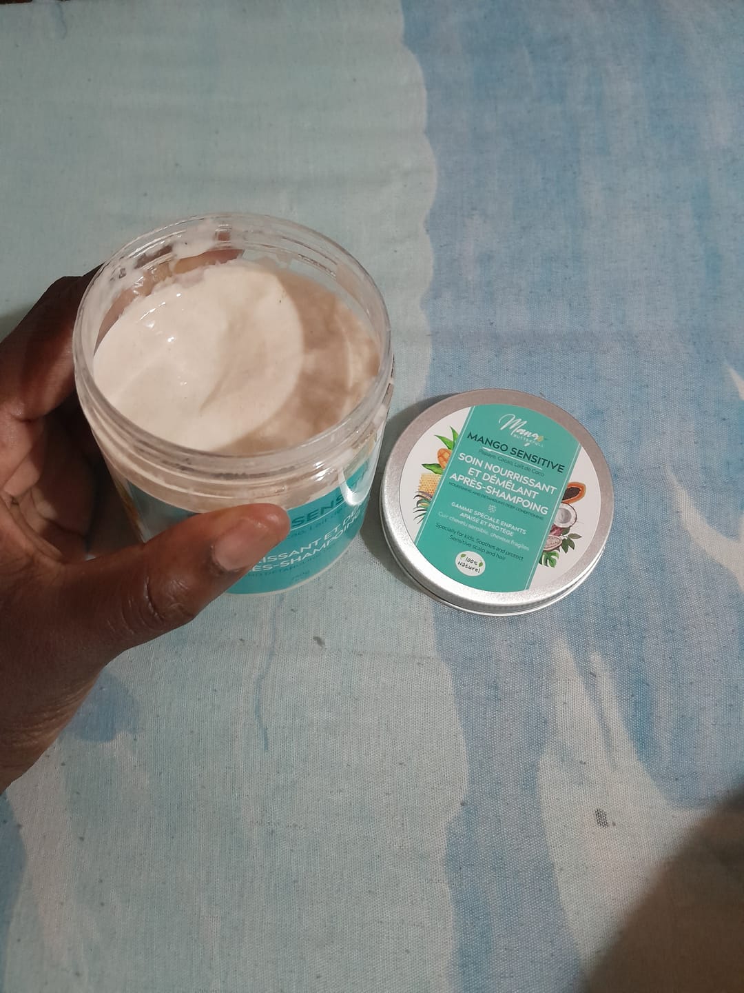Customer photo review of Soin nourrissant et démêlant après-shampoing - SENSITIVE