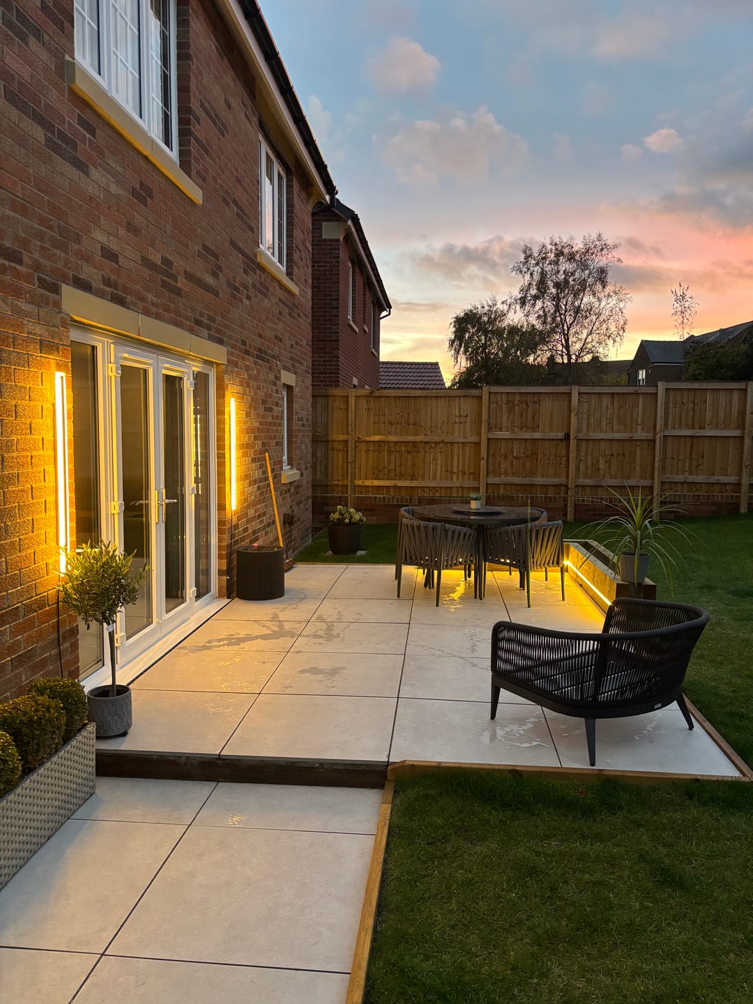Customer photo review of 2 Metres IP65 Walk Over Recessed Profile W20 x D20 Include End Caps & Frosted Diffuser