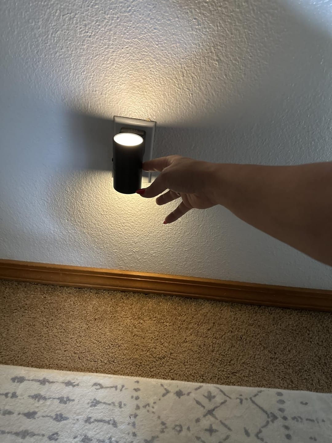 Customer photo review of NightLuxe | Bauhaus Design Nacht Lampe
