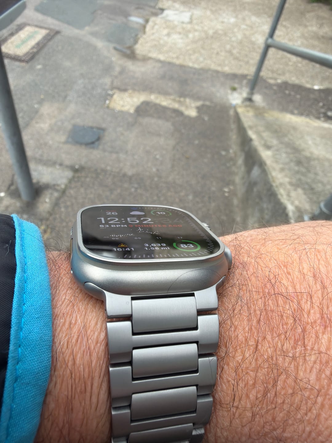 Customer photo review of Titanium Bracelet Pro