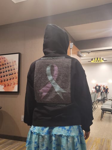 Customer photo review of Round 170 (Unisex Heavy Blend Hoodie | Gildan)