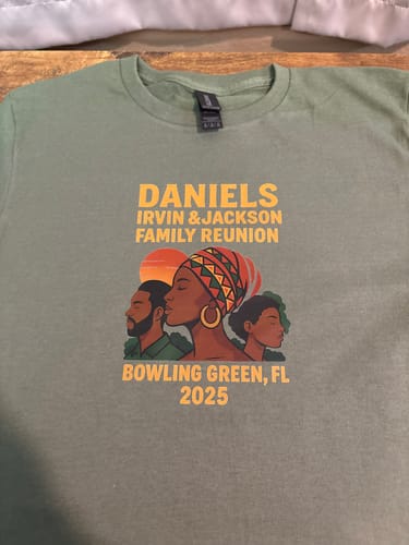 Customer photo review of DTF Transfers By Size and Quantity