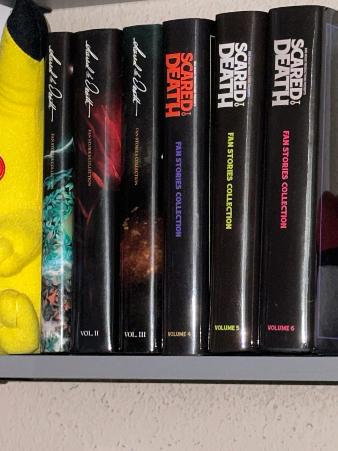 Customer photo review of Scared To Death Book Vol 6 SIGNED