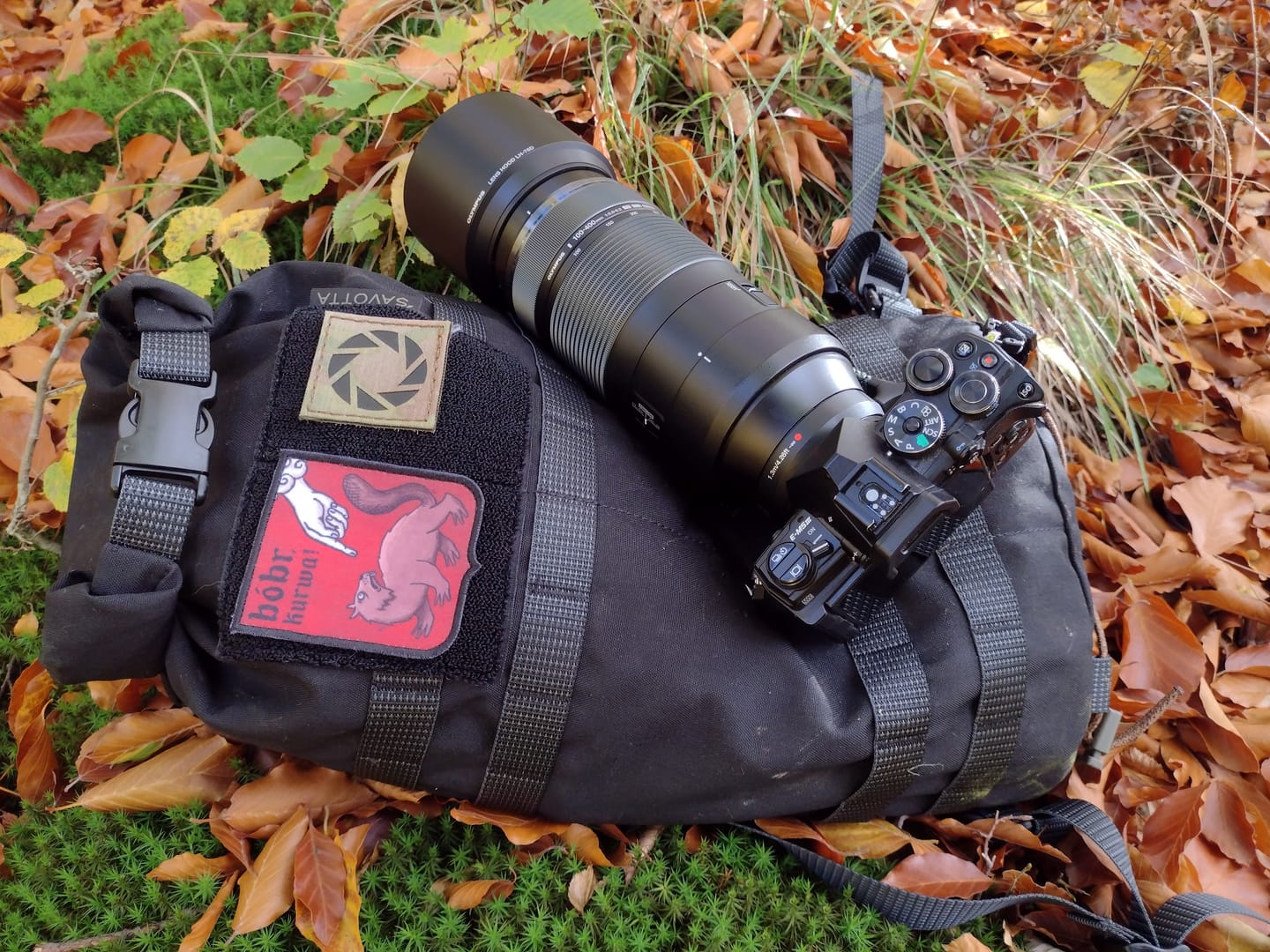 Customer photo review of Hatka 12L backpack